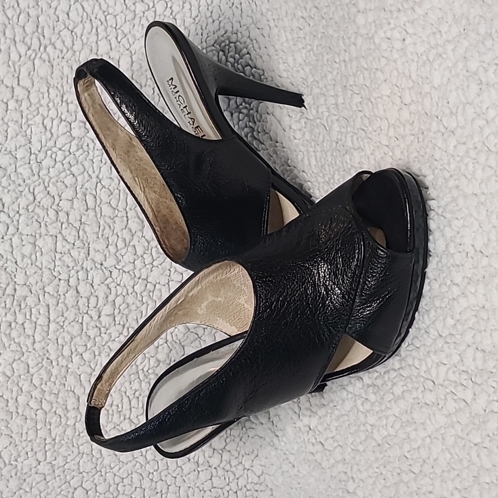 Michael Kors Sling Back Peep Toe Pumps